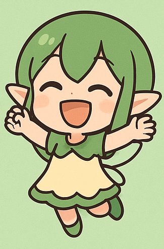 緑のニコニコピクルス